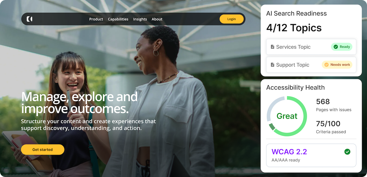 CI One Pager Image 1 - Content health in seconds